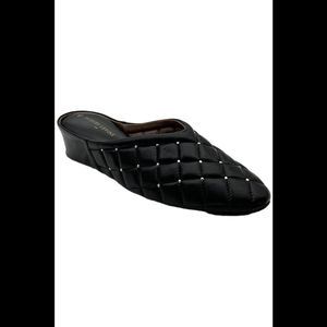 Jacques Levine Women's 4640 Quilted Black - Medium